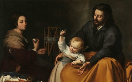 Saint Joseph is the model for all men on how to be strong husbands and fathers.